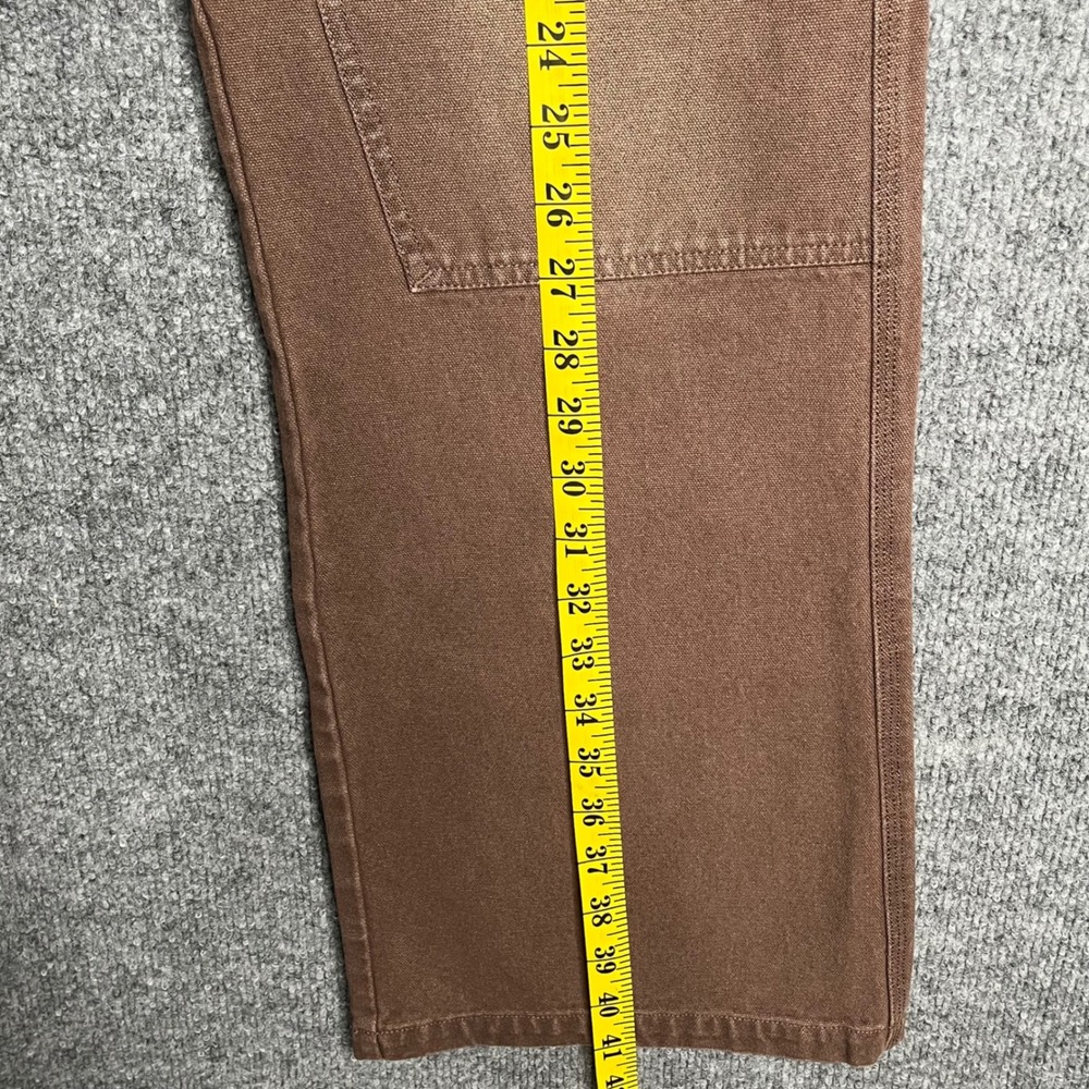 Darc Sport Chopper Hoffa Flare Pants Redwood Brown Mens 32 Double Knee NEW - Picture 6 of 12